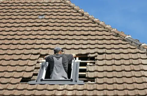 Pose de velux - Mesnac